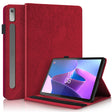 For Lenovo Tab P11 Pro Gen 2 Life Tree Series Horizontal Flip Leather Case with Holder(Red) - Lenovo by PMC TechLife | Online Shopping South Africa | PMC TechLife | Buy Now Pay Later Mobicred