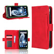 For Blackview BV7100 Skin Feel Calf Texture Card Slots Leather Phone Case(Red) - More Brand by PMC TechLife | Online Shopping South Africa | PMC TechLife | Buy Now Pay Later Mobicred