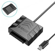 ORICO UTS1 Type-C / USB-C USB 3.0 2.5-inch SATA HDD Adapter with Silicone Case, Cable Length:0.3m - USB to IDE / SATA by ORICO | Online Shopping South Africa | PMC TechLife | Buy Now Pay Later Mobicred