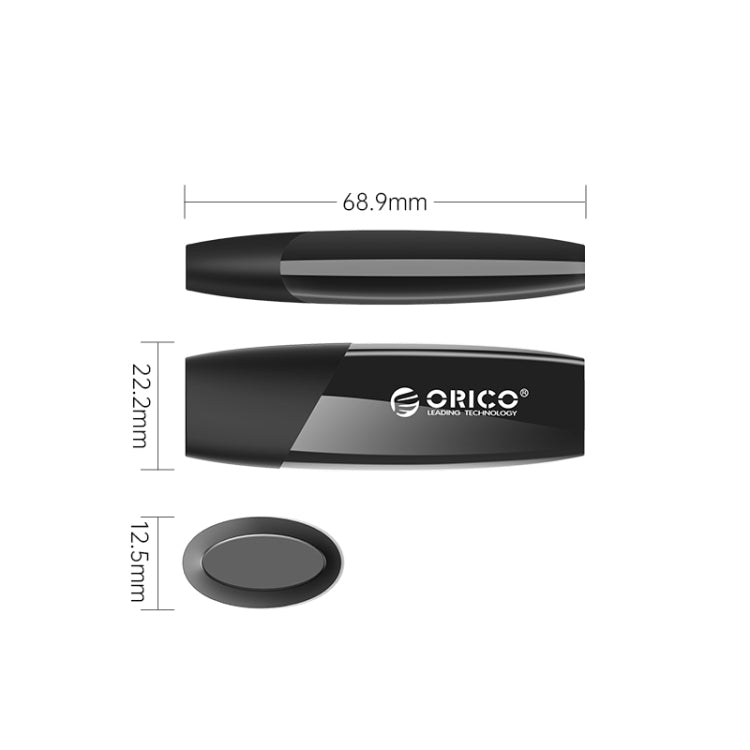 ORICO USB Solid State Flash Drive, Read: 520MB/s, Write: 450MB/s, Memory:256GB, Port:USB-A(Black)