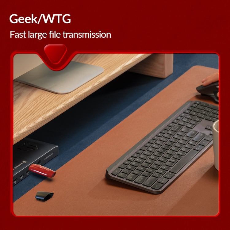 ORICO USB Solid State Flash Drive, Read: 520MB/s, Write: 450MB/s, Memory:512GB, Port:USB-A(Red)
