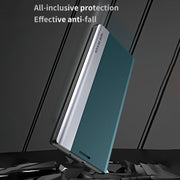 For Honor 70 Side Electroplated Magnetic Leather Phone Case(Royal Blue)