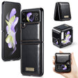 For Samsung Galaxy Z Flip4 CaseMe 003 Crazy Horse Texture Leather Phone Case(Black) - Galaxy Z Flip4 5G Cases by CaseMe | Online Shopping South Africa | PMC Jewellery | Buy Now Pay Later Mobicred