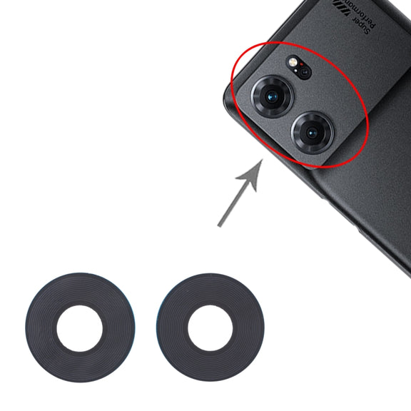 For OPPO K10 5G China 10 PCS Back Camera Lens
