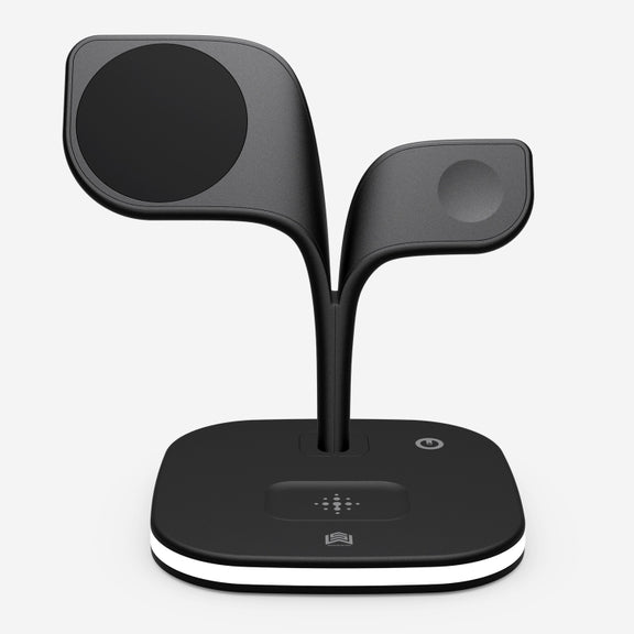 YM-UD22 15W 5 in 1 Magnetic Wireless Charger with Stand Function(Black)