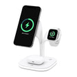YM-UD22 15W 5 in 1 Magnetic Wireless Charger with Stand Function(White) - free shipping - PMC TechLife - Order now!