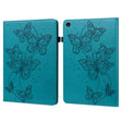 For Lenovo Tab M10 3rd Gen Embossed Butterfly Pattern Leather Tablet Case(Blue) - Lenovo by PMC TechLife | Online Shopping South Africa | PMC TechLife | Buy Now Pay Later Mobicred