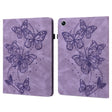 For OPPO Pad Air 2022 Embossed Butterfly Pattern Leather Tablet Case(Purple) - OPPO by PMC TechLife | Online Shopping South Africa | PMC TechLife | Buy Now Pay Later Mobicred