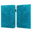 For OPPO Pad Air 2022 Lace Flower Embossing Pattern Leather Tablet Case(Blue) - free shipping - PMC TechLife - Order now!