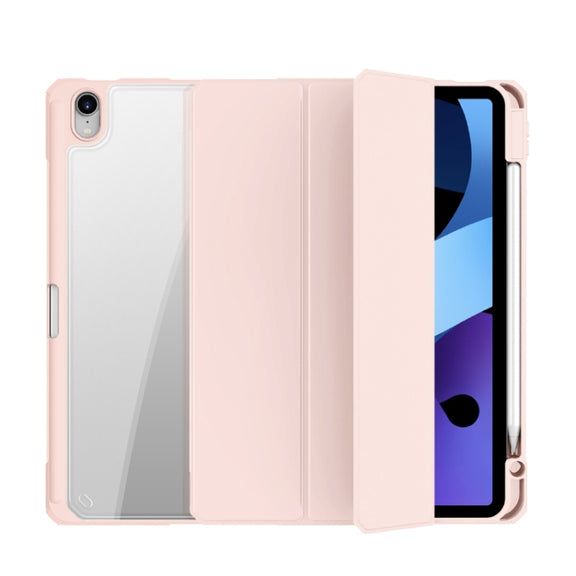 For iPad 2025 / 2022 Mutural Pinyue Series Smart Leather Tablet Case(Pink)