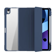 For iPad 2025 / 2022 Mutural Pinyue Series Smart Leather Tablet Case(Blue)