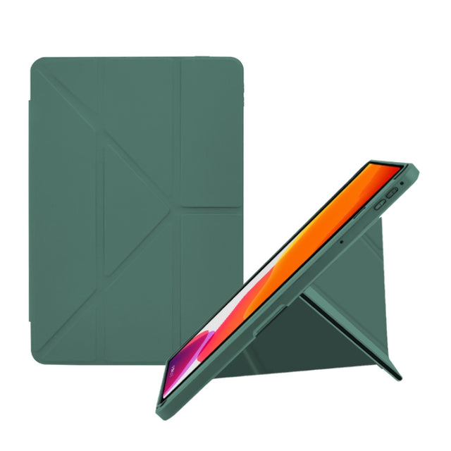 For Lenovo Legion Y700 8.8 2022 Acrylic 2 in 1 Y-fold Smart Leather Tablet Case(Emerald)