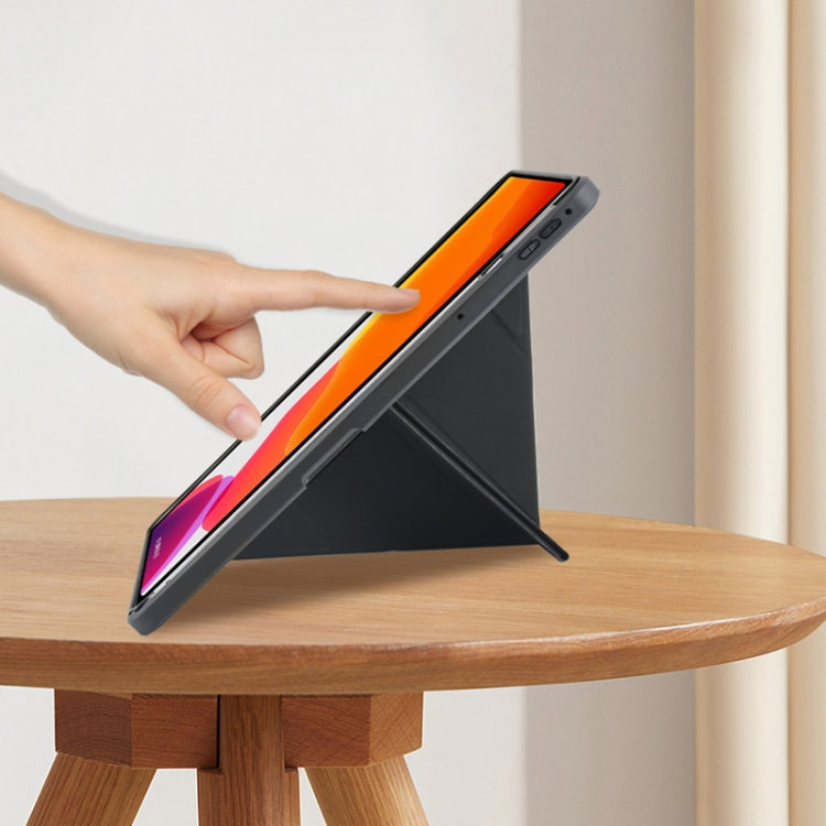 For Huawei MatePad Pro 11 inch 2022 Acrylic 2 in 1 Y-fold Smart Leather Tablet Case(Black)