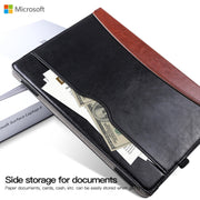For Microsoft Surface Laptop 1 / 2 / 3 / 4 Universal 13.5 inch Laptop Anti-drop Protective Case(Black)