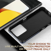 For vivo Y35 / Y22s / Y22 Non-slip Shockproof Armor Phone Case(Black)