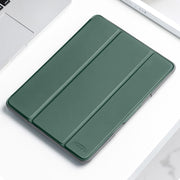 For iPad 2025 / 2022 Mutural PC + TPU Shockproof Leather Tablet Case(Green)