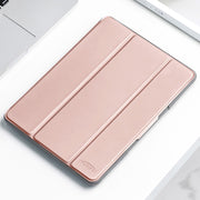 For iPad 2025 / 2022 Mutural PC + TPU Shockproof Leather Tablet Case(Rose Gold)