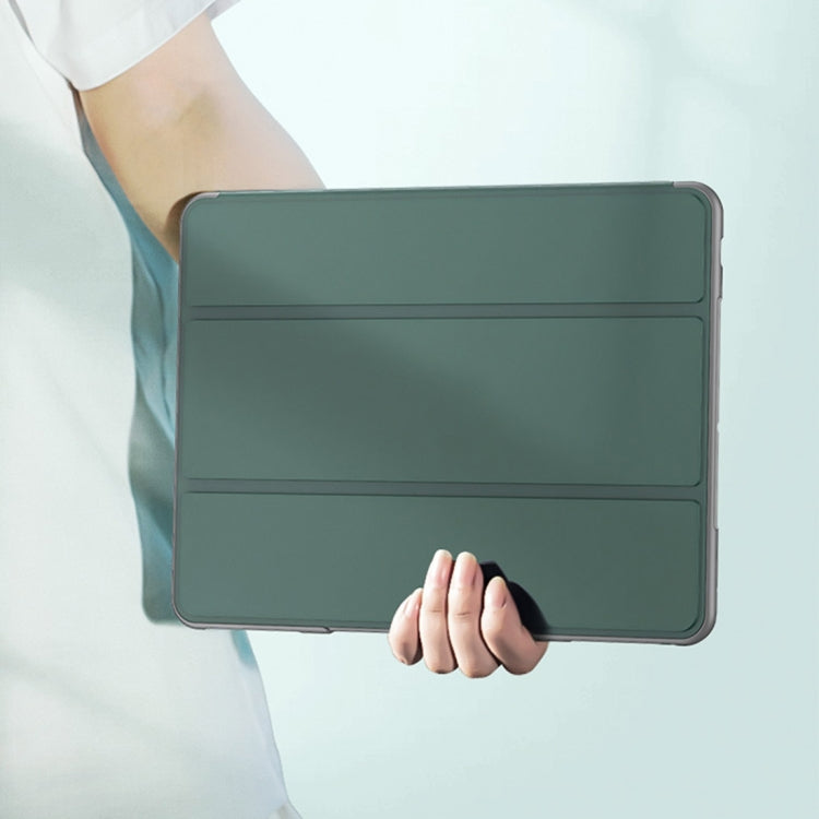 For iPad 2025 / 2022 Mutural PC + TPU Shockproof Leather Tablet Case(Blue)