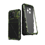For iPhone 14 Pro R-JUST Life Water-resistant Dustproof Shockproof Phone Case(Green)