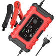 FOXSUR 6A 12V Motorcycle / Car Smart Battery Charger, Plug Type:UK Plug(Red) - free shipping - PMC TechLife - Order now!