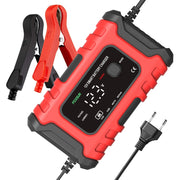 FOXSUR 6A 12V Motorcycle / Car Smart Battery Charger, Plug Type:UK Plug(Red)