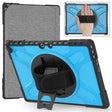 For MicroSoft Surface Pro 9 / 10 / 11 Rotatable Kickstand Grip Shockproof Tablet Case(Blue) - Others by PMc TechLife | Online Shopping South Africa | PMc TechLife | Buy Now Pay Later Mobicred