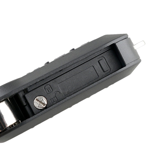 For Fiat 3 Button Folding Car Key Case Remote Control Shell SIP22, Style:White Switch Trunk Button