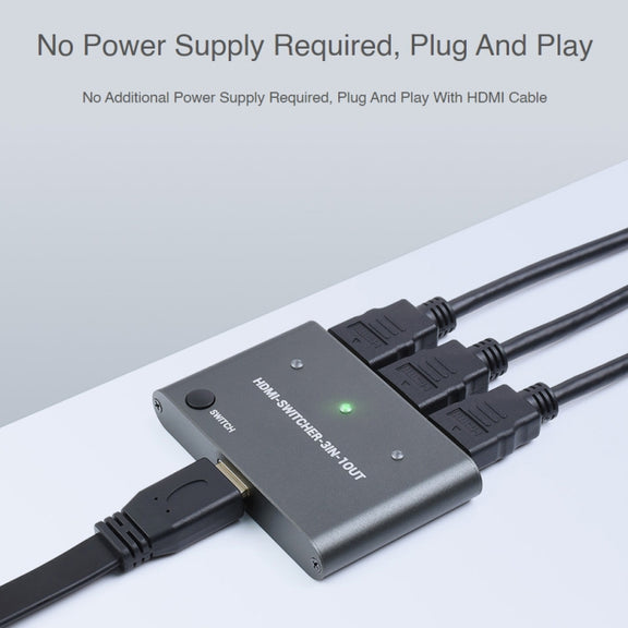 Waveshare 3 in 1 3 inch 4K HDMI Switcher