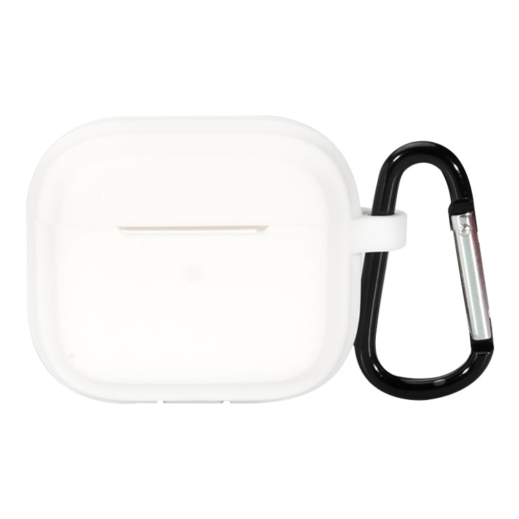 For AirPods Pro 2 Striped Shockproof Earphone Case(White)