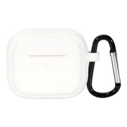 For AirPods Pro 2 Striped Shockproof Earphone Case(White)