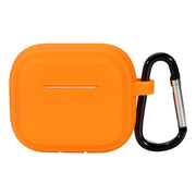 For AirPods Pro 2 Striped Shockproof Earphone Case(Orange)