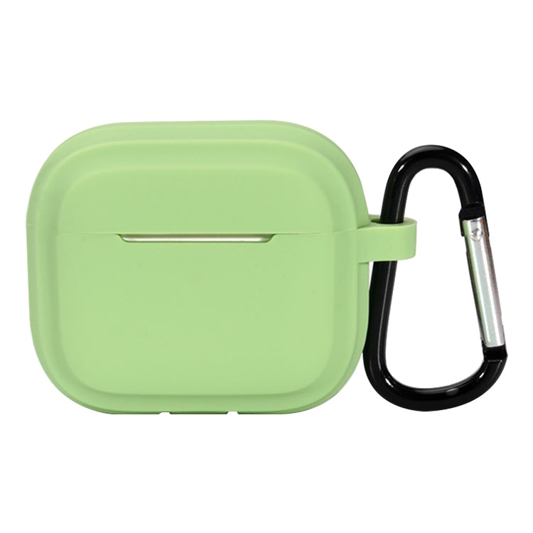 For AirPods Pro 2 Striped Shockproof Earphone Case(Matcha Green)