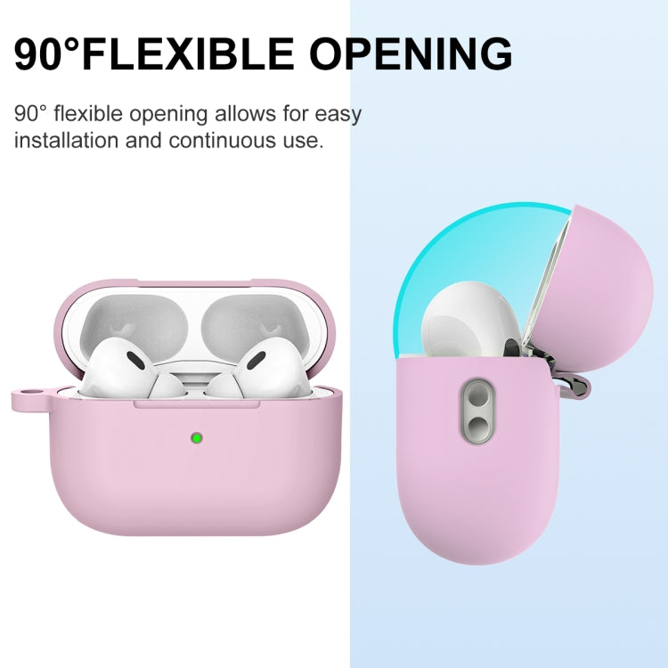 For AirPods Pro 2 Thickened One-piece Shockproof Earphone Case(Purple)