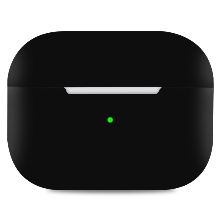 For AirPods Pro 2 Spliting Silicone Protective Case(Black)