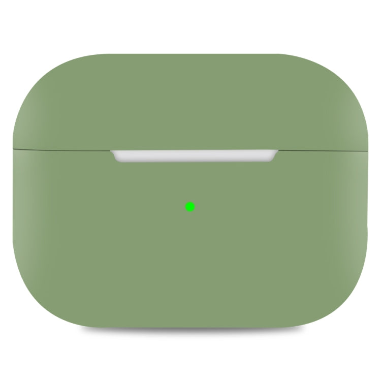For AirPods Pro 2 Spliting Silicone Protective Case(Matcha Green)