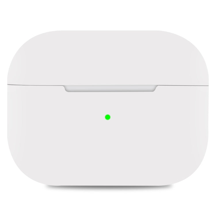 For AirPods Pro 2 Spliting Silicone Protective Case(White)