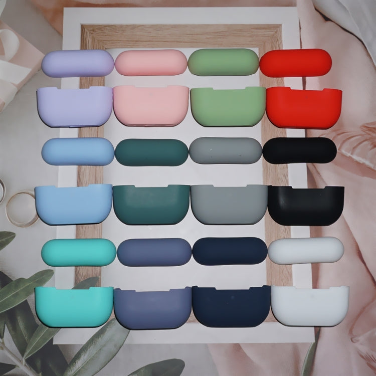 For AirPods Pro 2 Spliting Silicone Protective Case(Matcha Green)