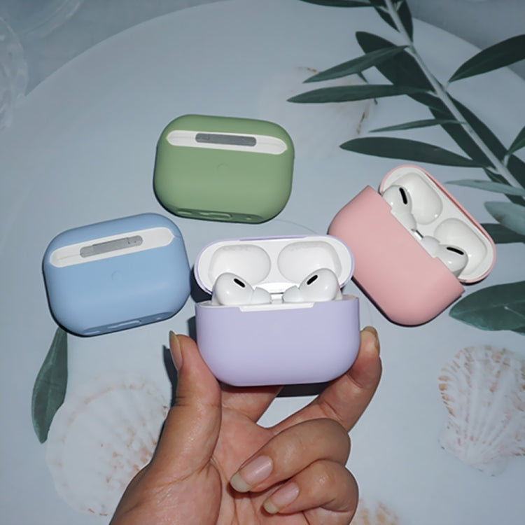 For AirPods Pro 2 Spliting Silicone Protective Case(Mint Green)