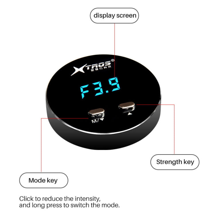 For Audi A3 2013- TROS CK Car Potent Booster Electronic Throttle Controller