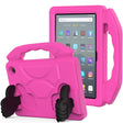 For Amazon Kindle Fire 7 2022 Children EVA Shockproof Tablet Case with Thumb Bracket(Rose Red) - Amazon by PMC TechLife | Online Shopping South Africa | PMC TechLife | Buy Now Pay Later Mobicred