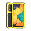 For Galaxy A40s LOVE MEI Metal Shockproof Waterproof Dustproof Protective Case(Yellow) - free shipping - PMC TechLife - Order now!
