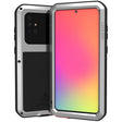For Galaxy A71 LOVE MEI Metal Shockproof Waterproof Dustproof Protective Case(Silver) - free shipping - PMC TechLife - Order now!