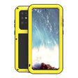 For Galaxy S20 Plus LOVE MEI Metal Shockproof Waterproof Dustproof Protective Case(Yellow) - free shipping - PMC TechLife - Order now!