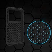 For Huawei P40 LOVE MEI Metal Shockproof Water-resistant Dustproof Protective Case(Silver)
