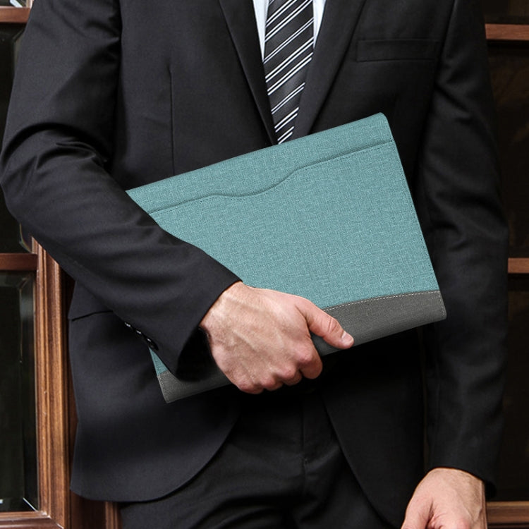 For Microsoft Surface Pro 8 Cloth Texture Stitching Leather Tablet Case(Black)