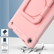 For Lenovo Tab M10 Plus 10.6 3rd Gen 2022 Silicone + PC Bracelet Holder Tablet Case(Rose Gold)