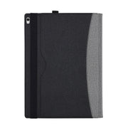 For MicroSoft Surface Book 3 / 2 / 1 15 inch Leather Laptop Case(Black Grey)