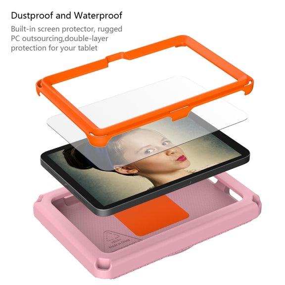 For Amazon Kindle Fire HD7 2022 EVA + PC Shockproof Tablet Case with Water-resistant Frame(Pink)