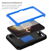 For Amazon Kindle Fire HD7 2022 EVA + PC Shockproof Tablet Case with Water-resistant Frame(Black)