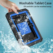 For Amazon Kindle Fire HD7 2022 EVA + PC Shockproof Tablet Case with Water-resistant Frame(Black)